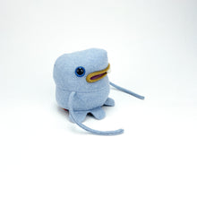 Load image into Gallery viewer, Steve the plush handmade monster stuffed animal