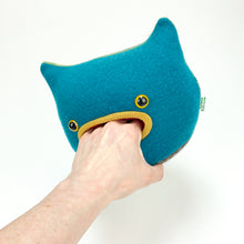 Load image into Gallery viewer, Timmy the handmade plush sweater monster