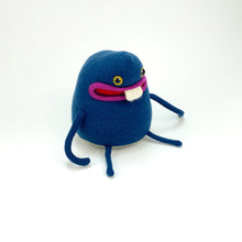 Load image into Gallery viewer, Snort the plush upcycled wool sweater creature