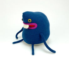 Load image into Gallery viewer, Snort the plush upcycled wool sweater creature
