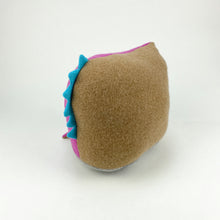 Load image into Gallery viewer, Lloyd the pink cyclops handmade plush monster