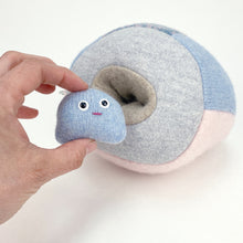 Load image into Gallery viewer, Foo-Foo and baby plush nesting monster