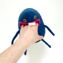 Load image into Gallery viewer, Snort the plush upcycled wool sweater creature