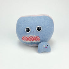 Load image into Gallery viewer, Foo-Foo and baby plush nesting monster