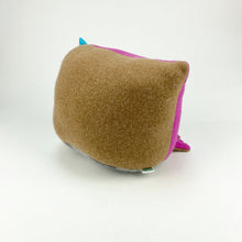 Load image into Gallery viewer, Lloyd the pink cyclops handmade plush monster