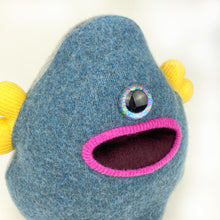 Load image into Gallery viewer, Walt the handmade plush monster