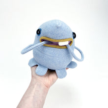 Load image into Gallery viewer, Steve the plush handmade monster stuffed animal