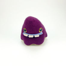Load image into Gallery viewer, Woobie the plush handmade monster stuffed animal
