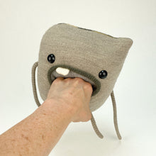 Load image into Gallery viewer, Connor the handmade stuffed monster plush