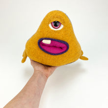 Load image into Gallery viewer, Waddles the my friend monster handmade stuffed animal plush