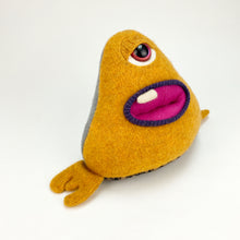 Load image into Gallery viewer, Waddles the my friend monster handmade stuffed animal plush