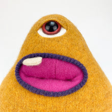 Load image into Gallery viewer, Waddles the my friend monster handmade stuffed animal plush