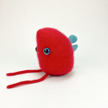 Load image into Gallery viewer, Debbie the cute plush monster with butterfly wings