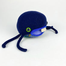 Load image into Gallery viewer, Slimy the my friend monster handmade stuffed animal plush