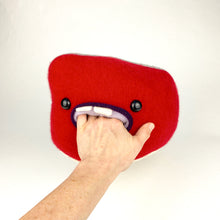 Load image into Gallery viewer, Marsha the plush sweater monster stuffed animal