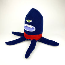 Load image into Gallery viewer, Salvatore the plush octopus style my friend monster™ wool sweater stuffy