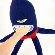 Load image into Gallery viewer, Salvatore the plush octopus style my friend monster™ wool sweater stuffy