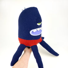 Load image into Gallery viewer, Salvatore the plush octopus style my friend monster™ wool sweater stuffy
