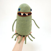 Load image into Gallery viewer, Snert the handmade my friend monster™ plushie