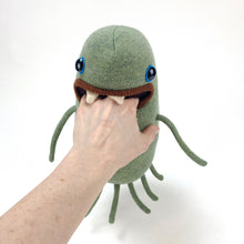 Load image into Gallery viewer, Snert the handmade my friend monster™ plushie