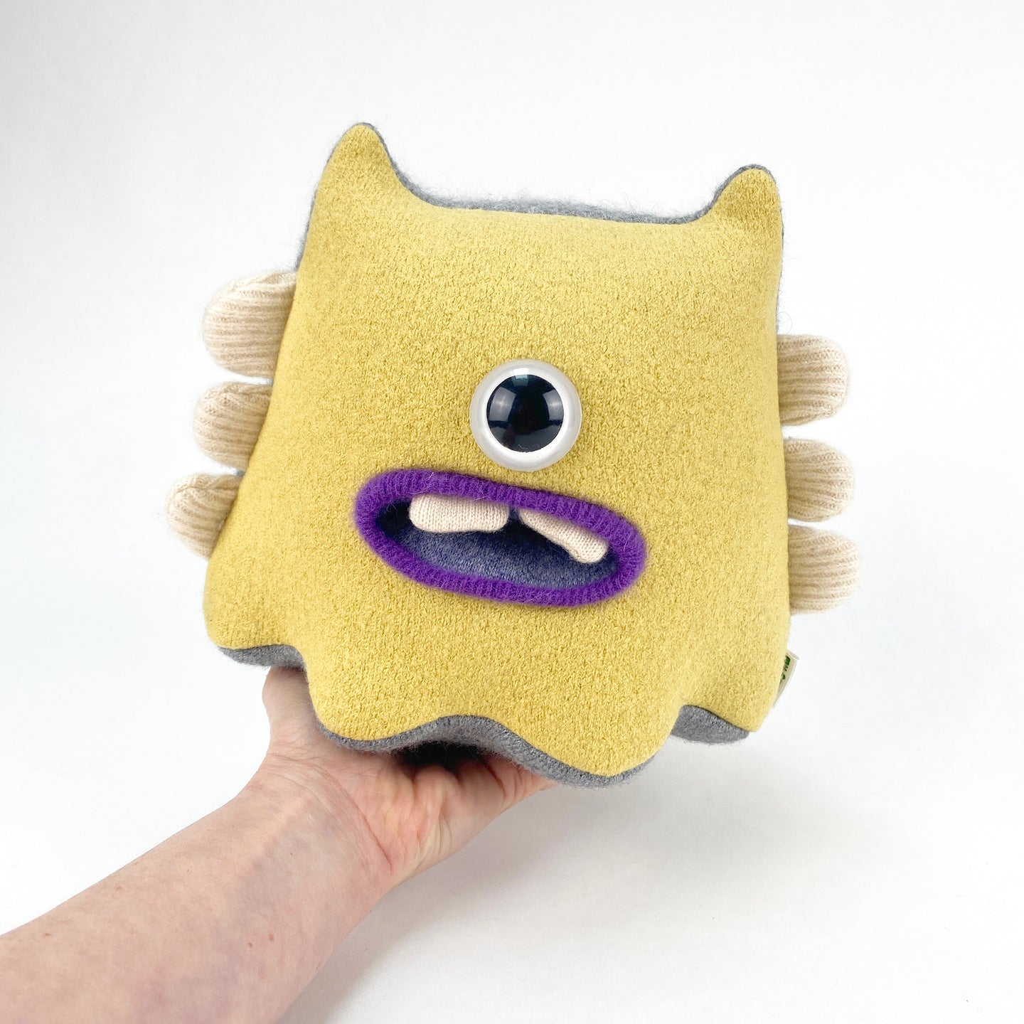 Toby the plush friendly monster