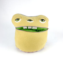 Load image into Gallery viewer, Marco the my friend monster™ plush zipper mouth sweater stuffed animal