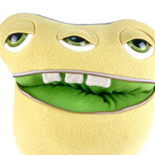 Load image into Gallery viewer, Marco the my friend monster™ plush zipper mouth sweater stuffed animal