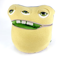 Load image into Gallery viewer, Marco the my friend monster™ plush zipper mouth sweater stuffed animal