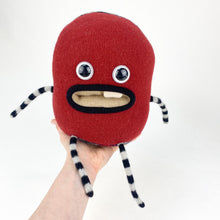 Load image into Gallery viewer, Zoodle the handmade stuffed monster plush