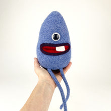 Load image into Gallery viewer, Benji the handmade plush monster