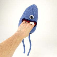 Load image into Gallery viewer, Benji the handmade plush monster