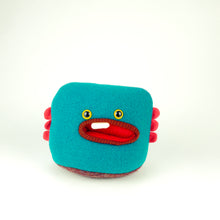 Load image into Gallery viewer, Ellis the handmade plush monster