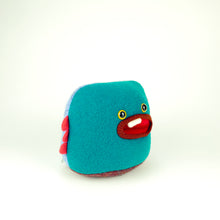 Load image into Gallery viewer, Ellis the handmade plush monster