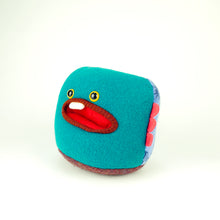 Load image into Gallery viewer, Ellis the handmade plush monster