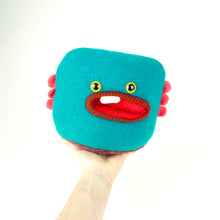Load image into Gallery viewer, Ellis the handmade plush monster