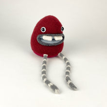Load image into Gallery viewer, Brutus the handmade plush monster