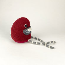 Load image into Gallery viewer, Brutus the handmade plush monster