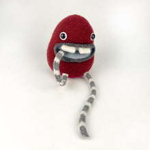 Load image into Gallery viewer, Brutus the handmade plush monster