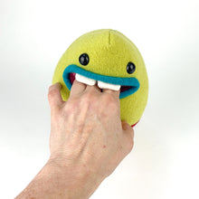 Load image into Gallery viewer, Yolanda the handmade plush monster