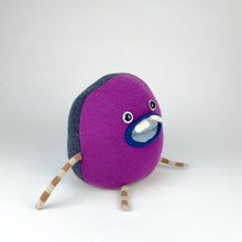 Load image into Gallery viewer, Kenneth the handmade plush monster