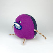 Load image into Gallery viewer, Kenneth the handmade plush monster