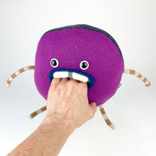 Load image into Gallery viewer, Kenneth the handmade plush monster