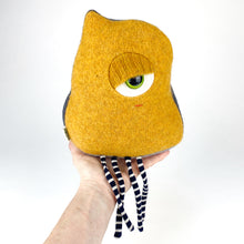 Load image into Gallery viewer, Amber the handmade plush monster