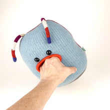 Load image into Gallery viewer, Twiglet the handmade plush monster