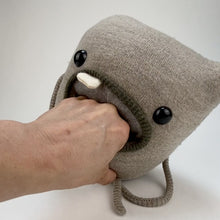 Load and play video in Gallery viewer, Connor the handmade stuffed monster plush
