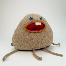 Load and play video in Gallery viewer, Spud the my friend monster handmade stuffed animal plush

