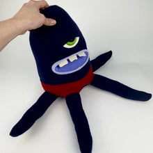 Load and play video in Gallery viewer, Salvatore the plush octopus style my friend monster™ wool sweater stuffy
