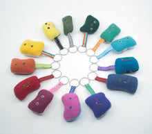 Load image into Gallery viewer, micro my friend monster keychain and zipper pull