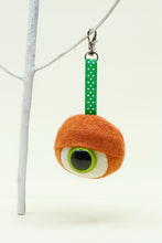 Load image into Gallery viewer, my friend monster™ eyeball keychain backpack dangler