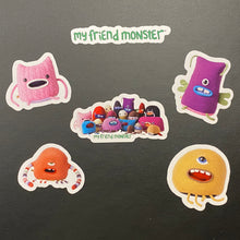 Load image into Gallery viewer, monster sticker pack